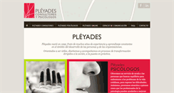 Desktop Screenshot of pleyades.com